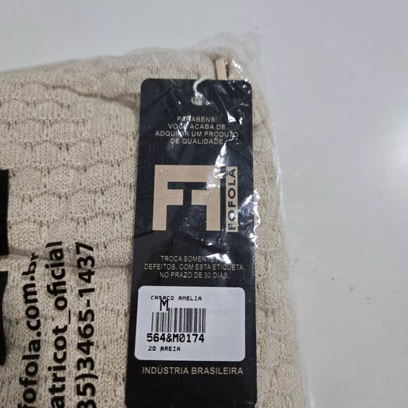 Fofola Amelia Cardigan in Sand - Size Medium - Picture 3 of 5